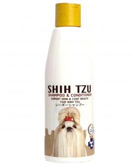 PETSMILE Shih Tzu Shampoo with Conditioner เพ็ทสไมล์ แชมพูสุนัขผสมคอนดิชันเนอร์ สำหรับชิสุ ขนาด 280 ml